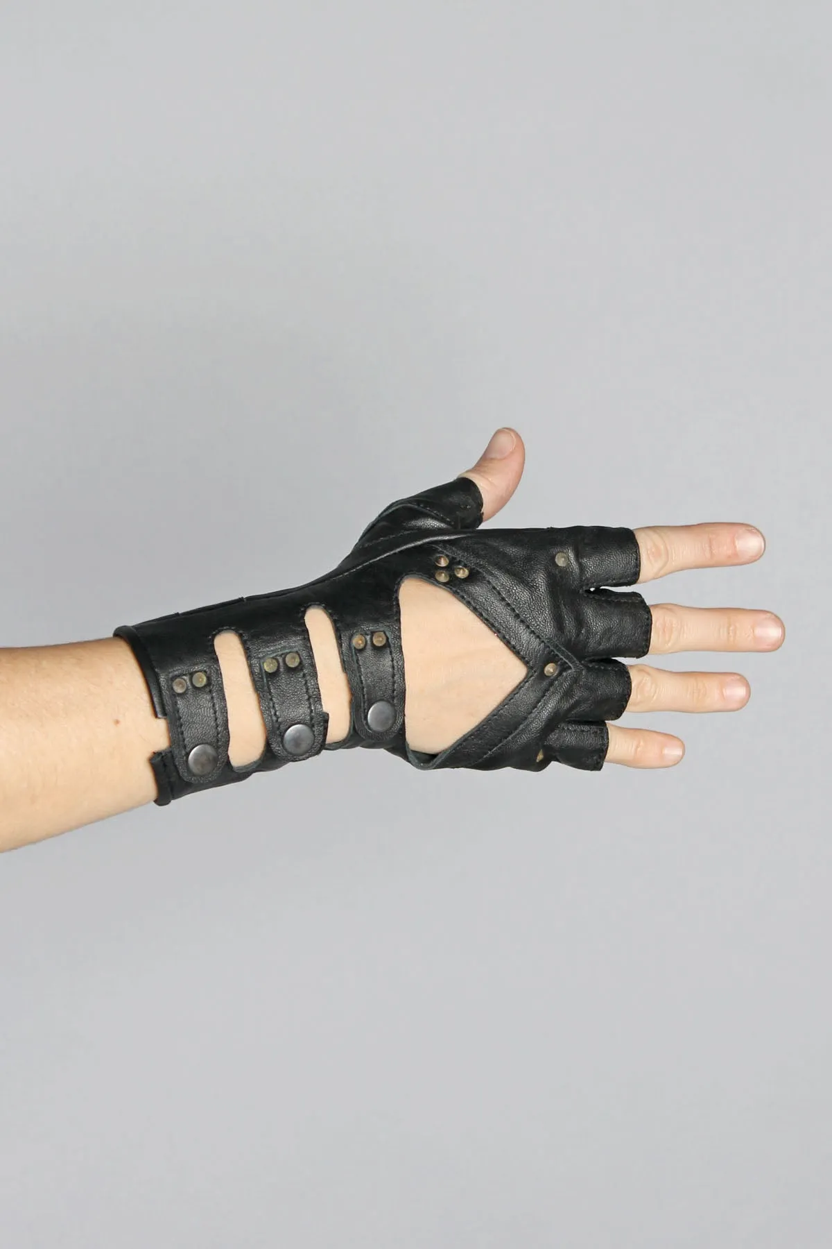 5D x Steam Trunk Minaret Gloves - leather