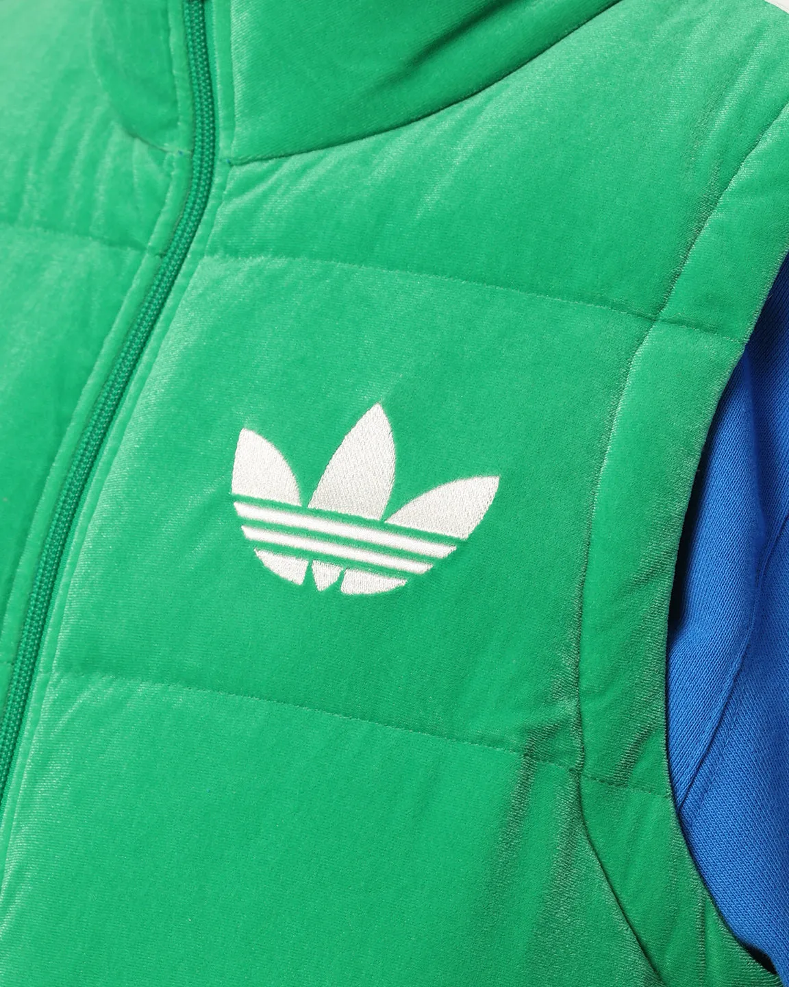 Adidas Adicolor Women's Velvet Vest Green