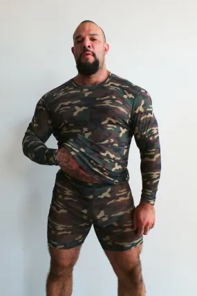 Alfons Dovana Camo Long Sleeve