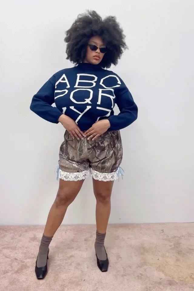 Alphabet Sweater