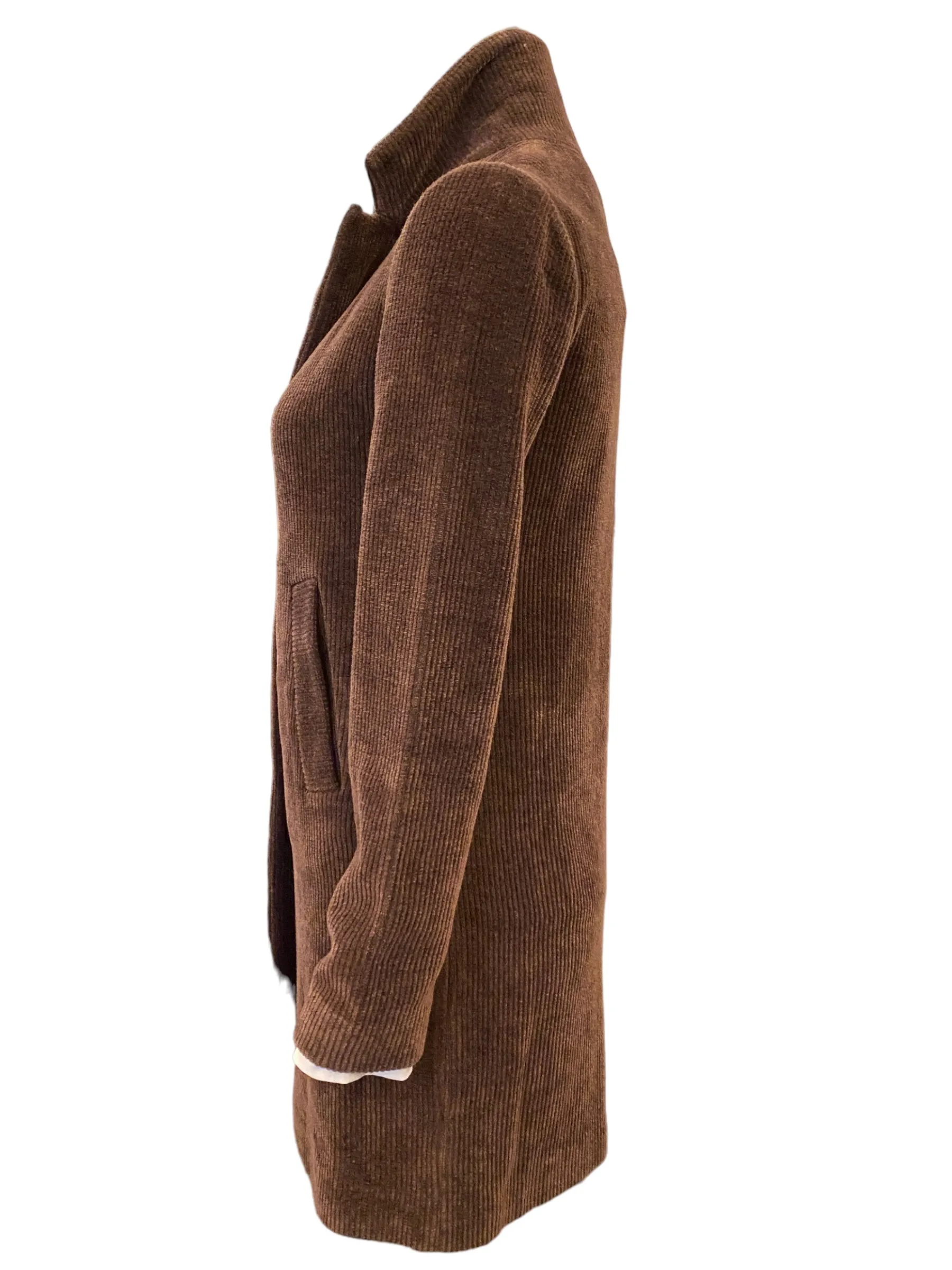 Amina Rubinacci Ludovica Sweater Coat Brown