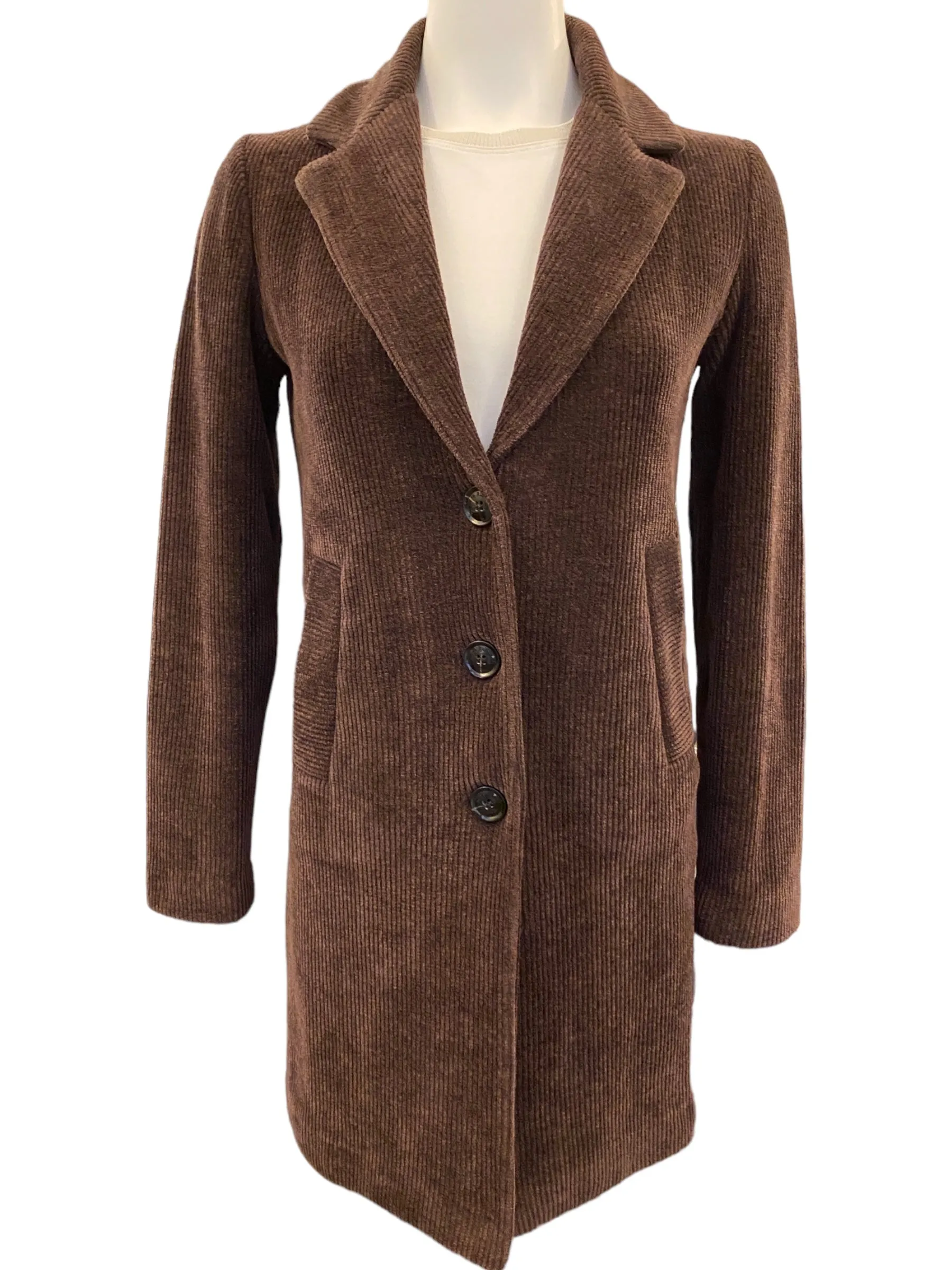 Amina Rubinacci Ludovica Sweater Coat Brown