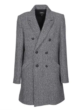 A.P.C. Double-Breasted Coat