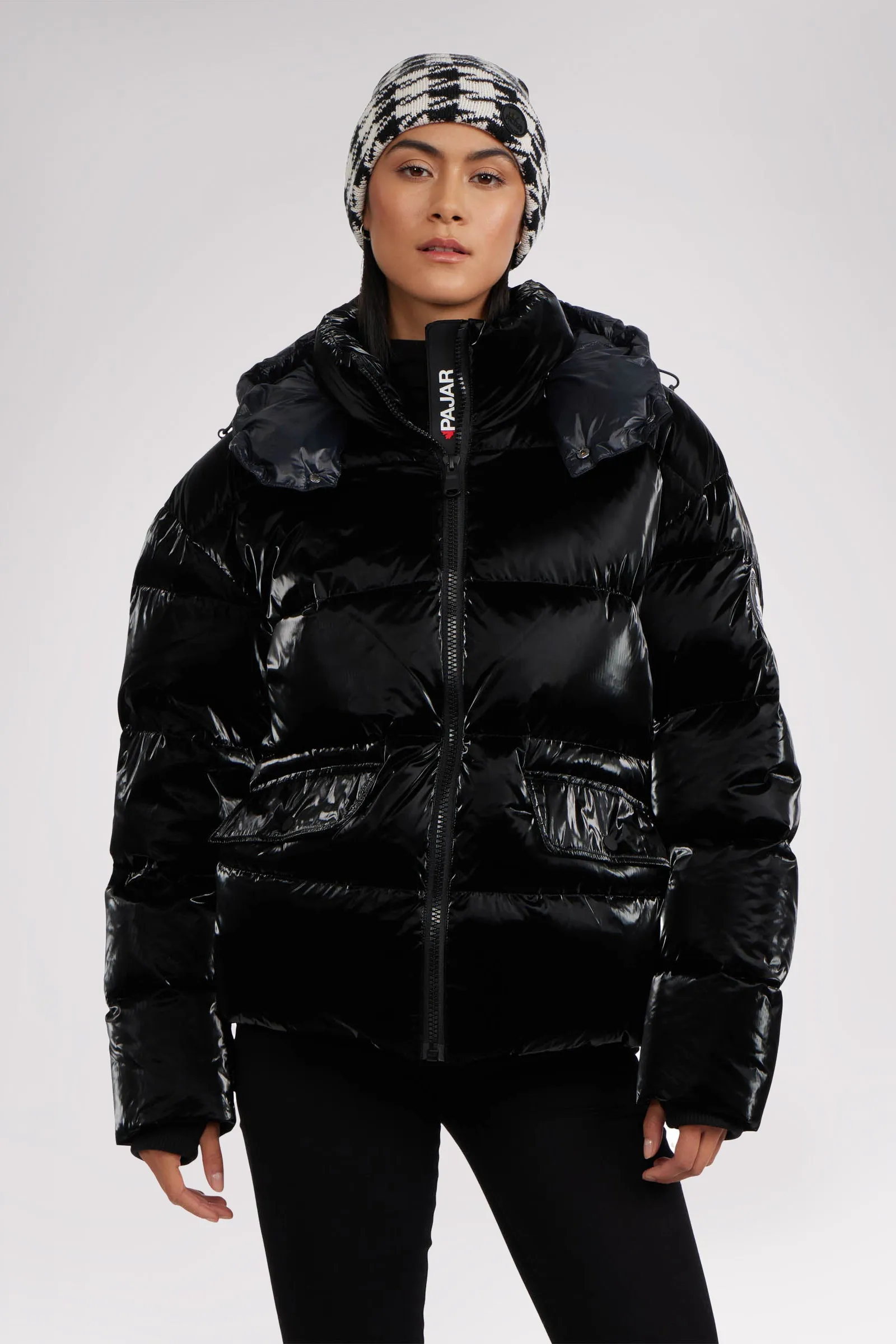 Ascella Women's Boxy Fit Short Puffer Jacket