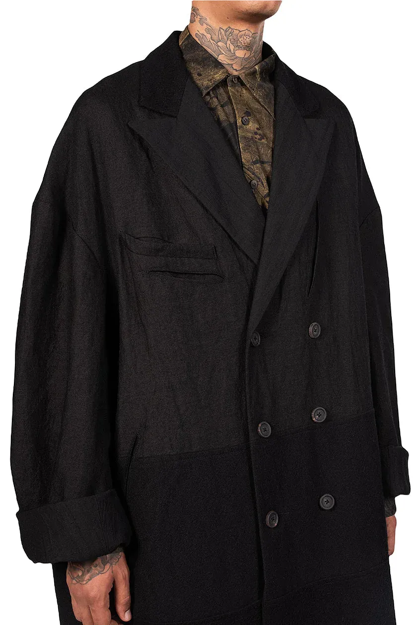 Assemble Double Breasted Oversized Coat