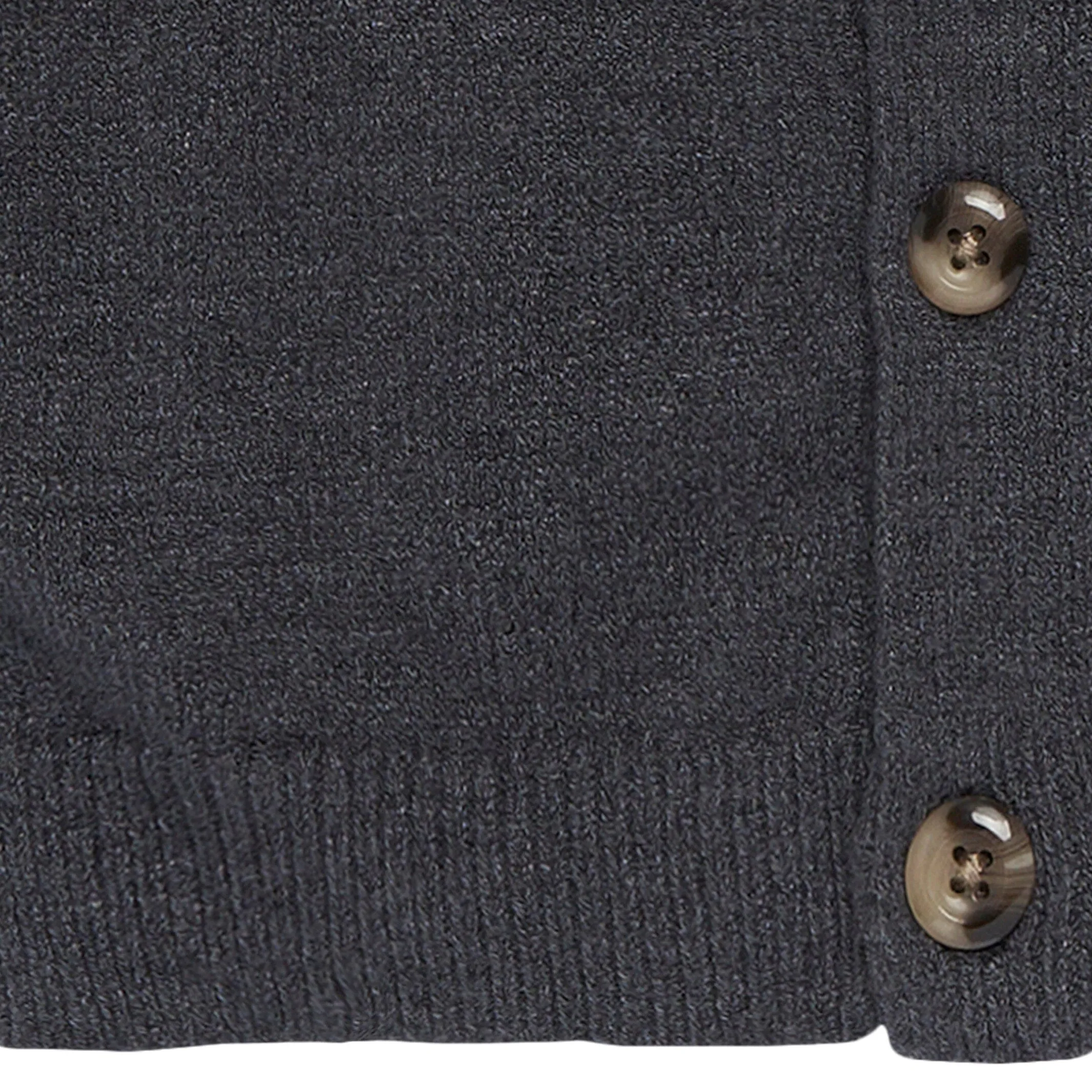 Baby Boys Dark Grey Heather Fair Isle Sweater