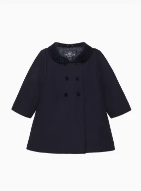 Baby Classic Coat in Navy