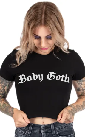 Baby Goth | Crop Baby Tee