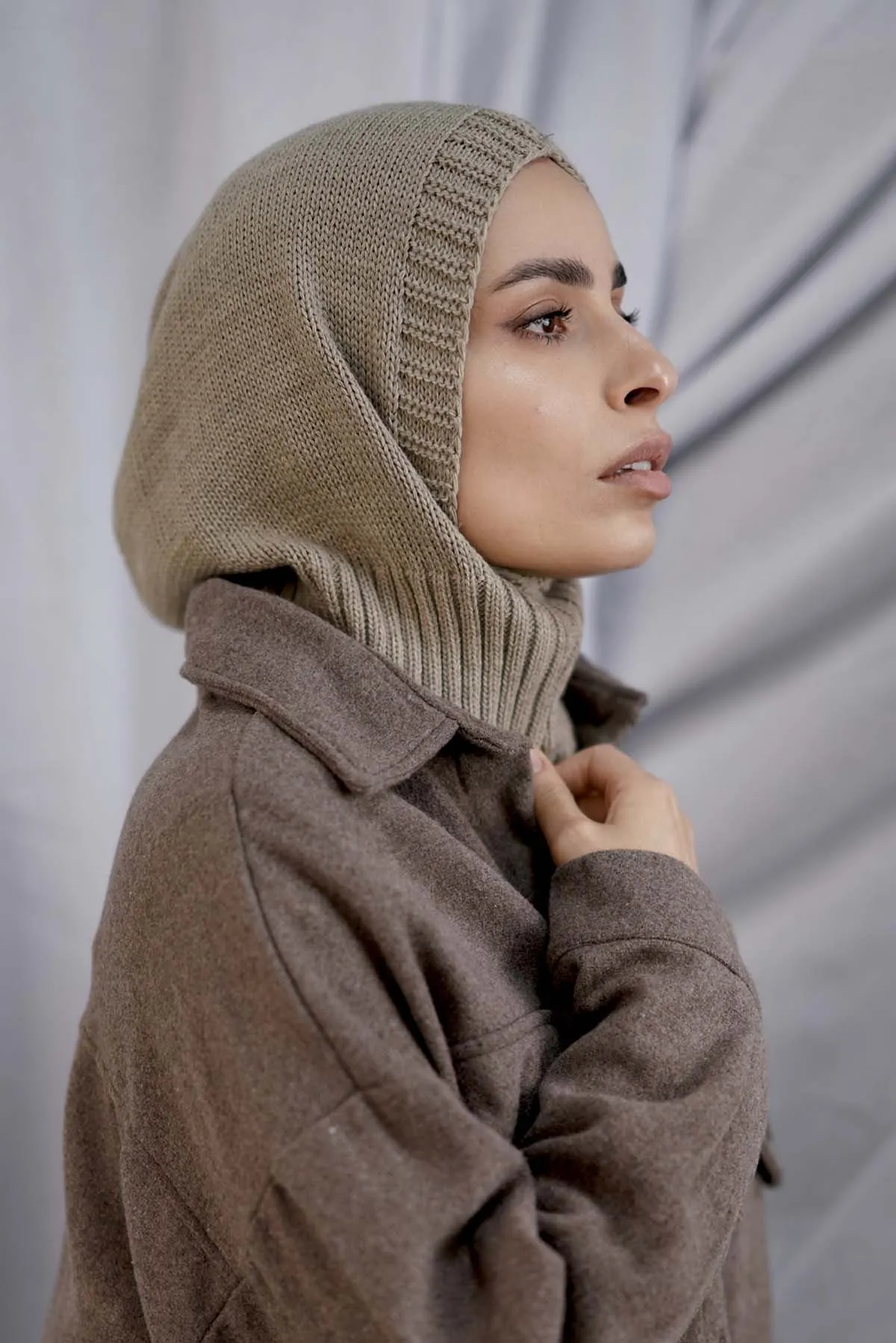 Balaclava Hijab - Iron