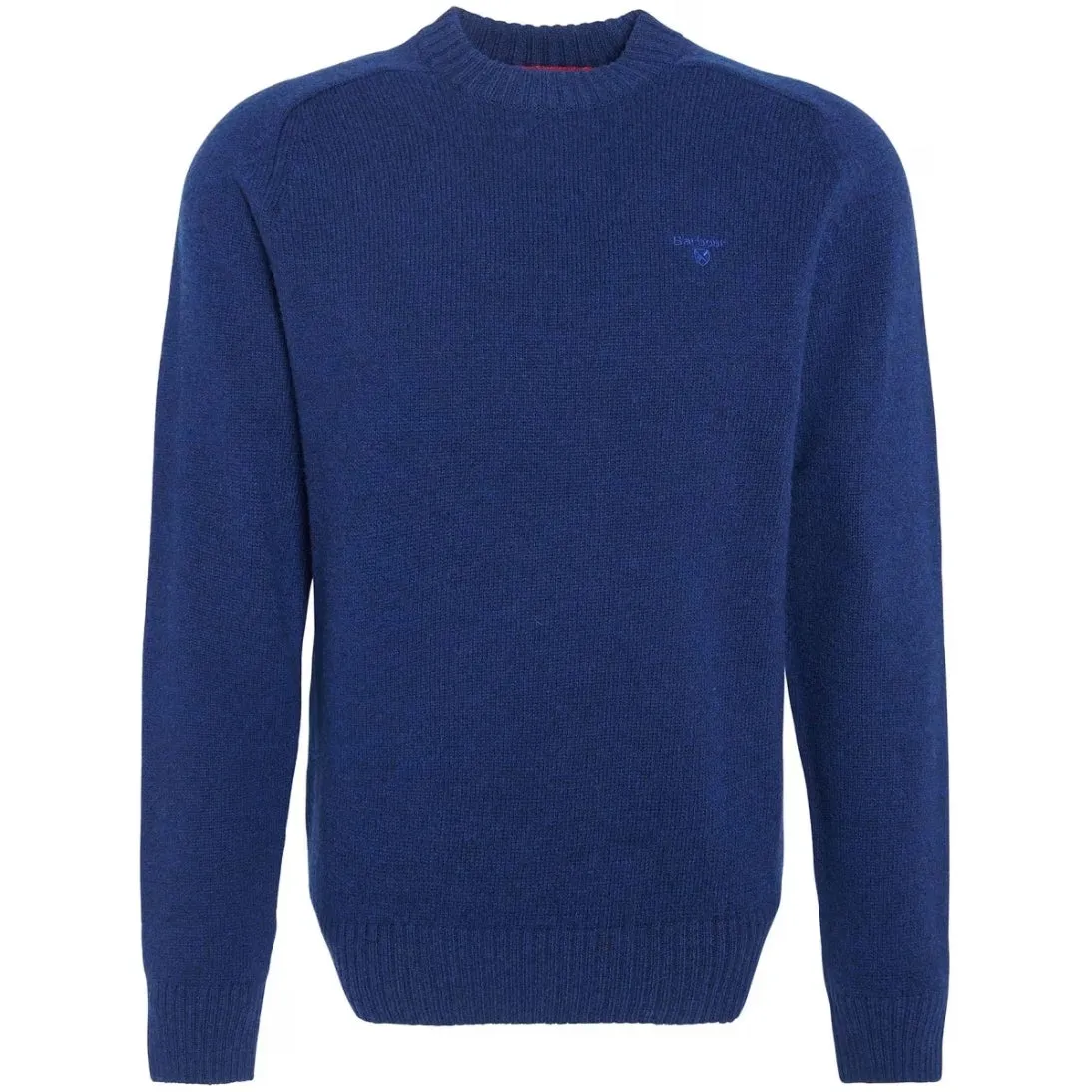 Barbour Grangetown 100% Wool Crew Neck Sweater Inky Blue MKN1584BL53