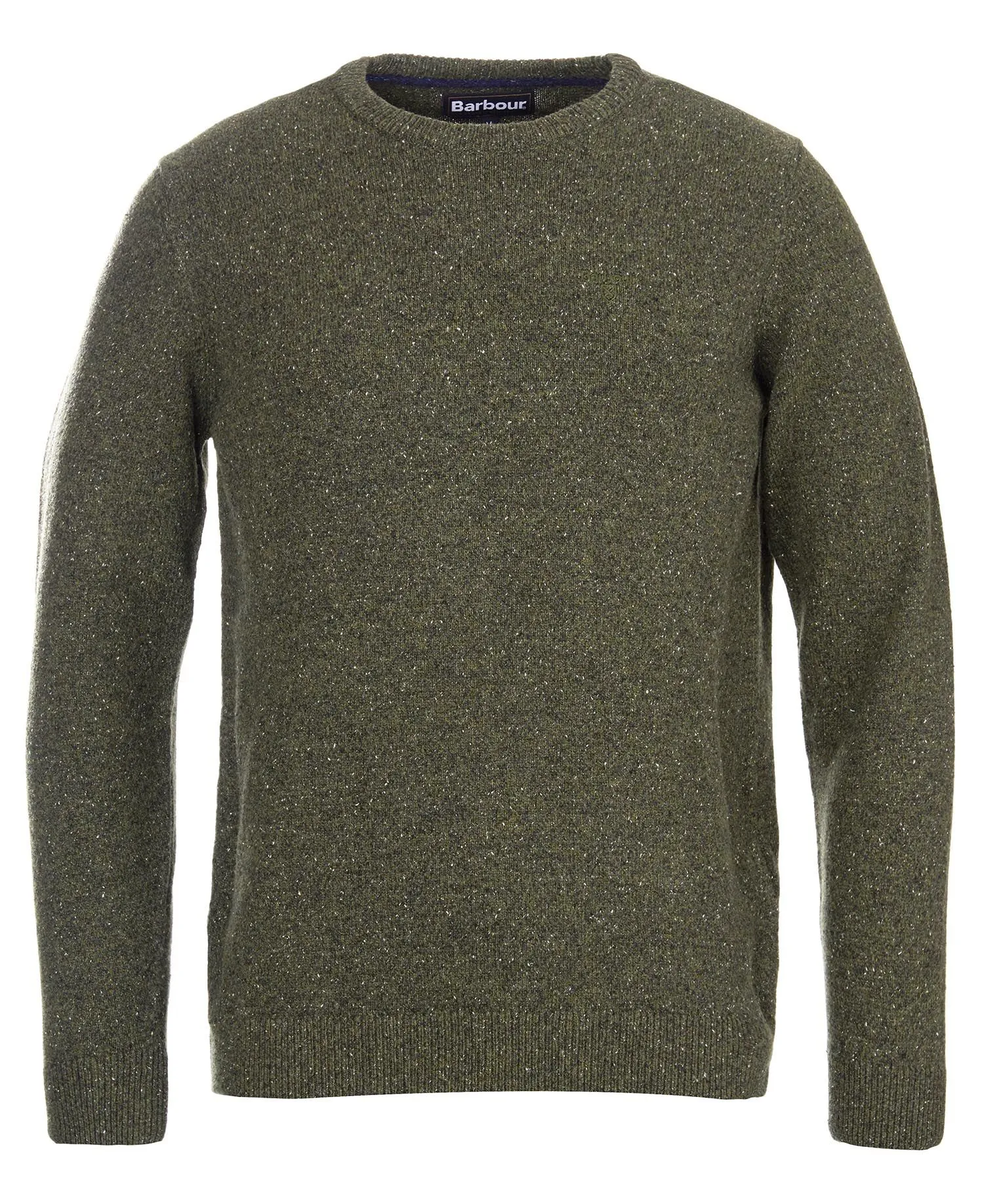 Barbour - Tisbury Crew Neck Sweater, Dark Seaweed