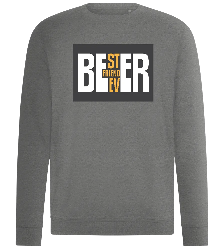 Beer Best Friend Text Design - Comfort unisex sweater