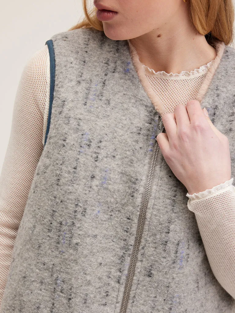 Bellerose Hess Gilet in Heather Grey