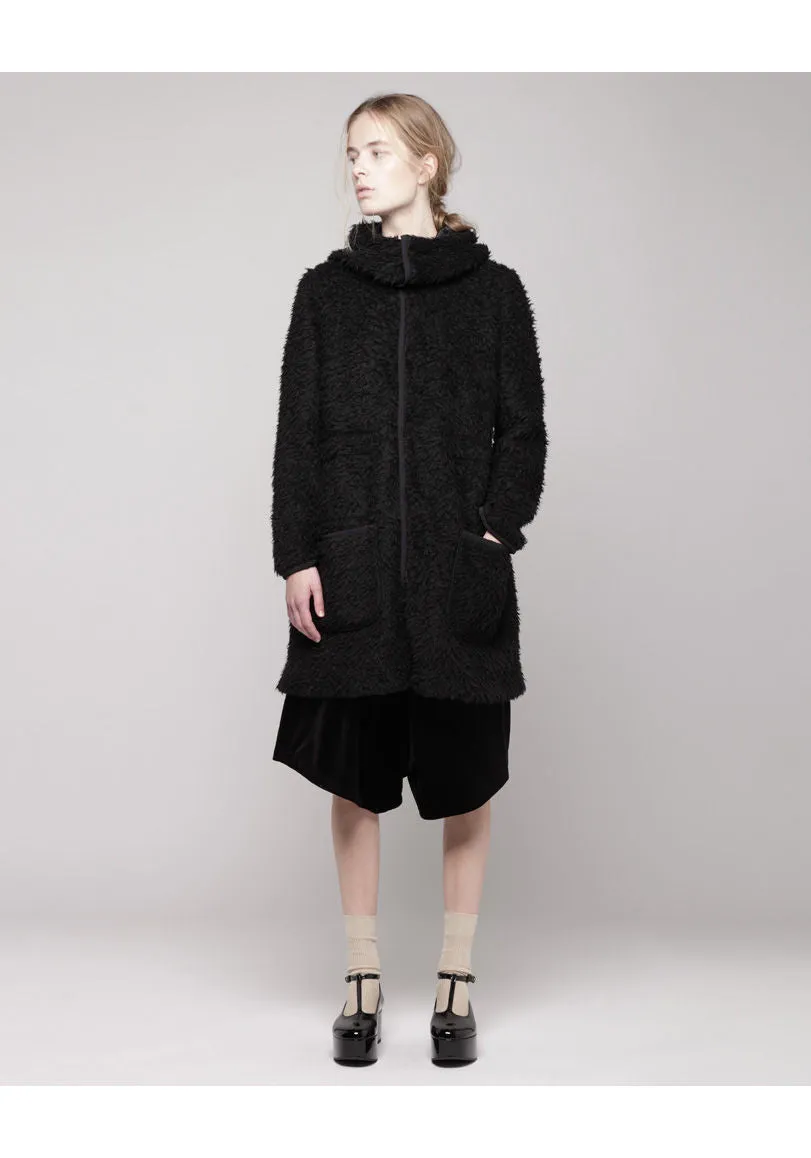 Berber Reversible Hooded Coat