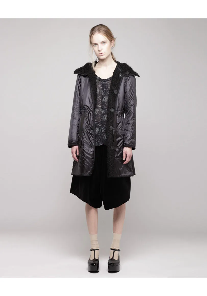 Berber Reversible Hooded Coat