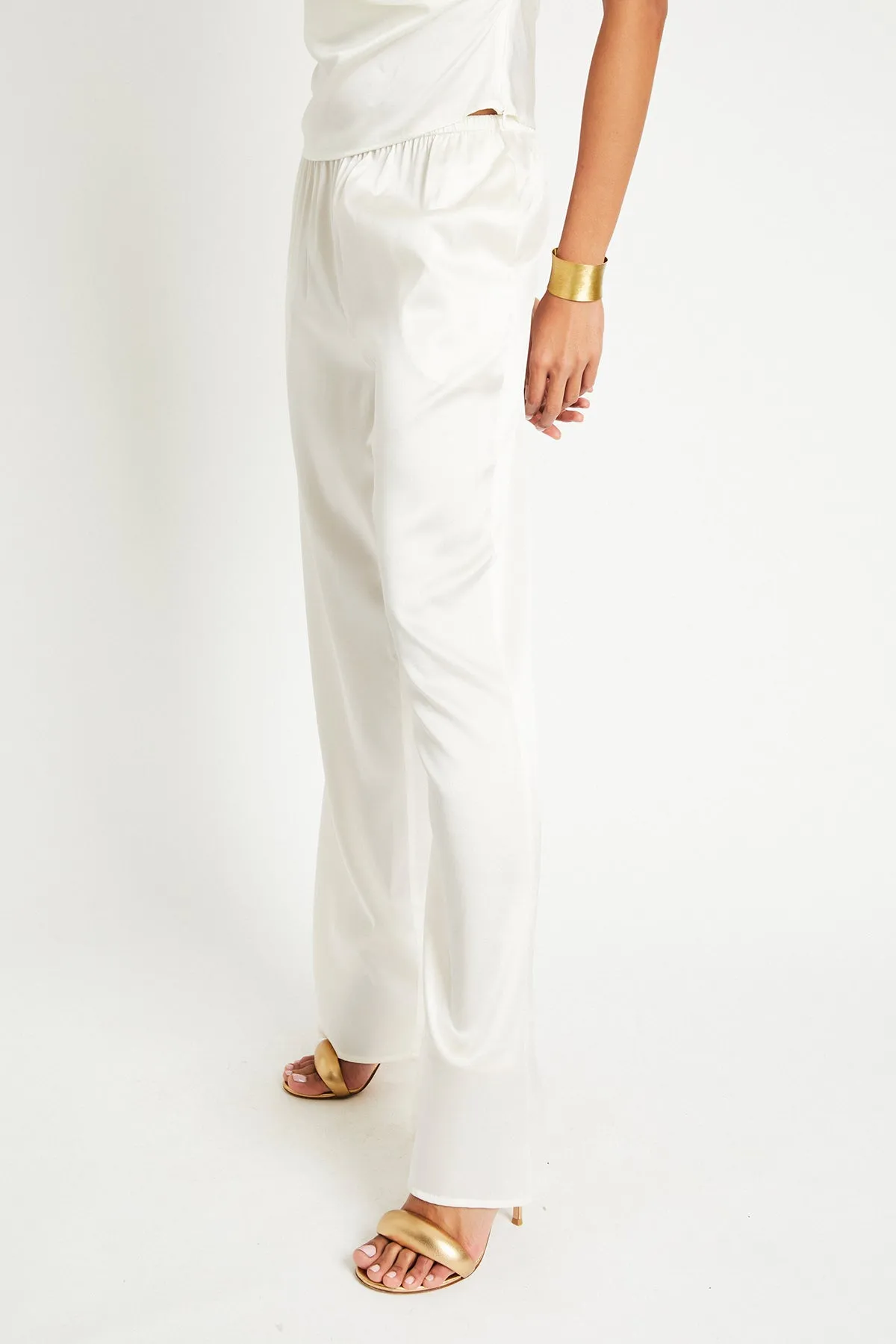   Beryll Liz Silk Pants | Off White