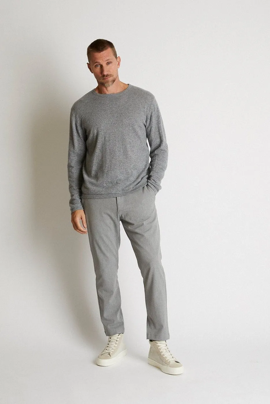   Beryll Tim Cashmere Sweater | Pebble Gray