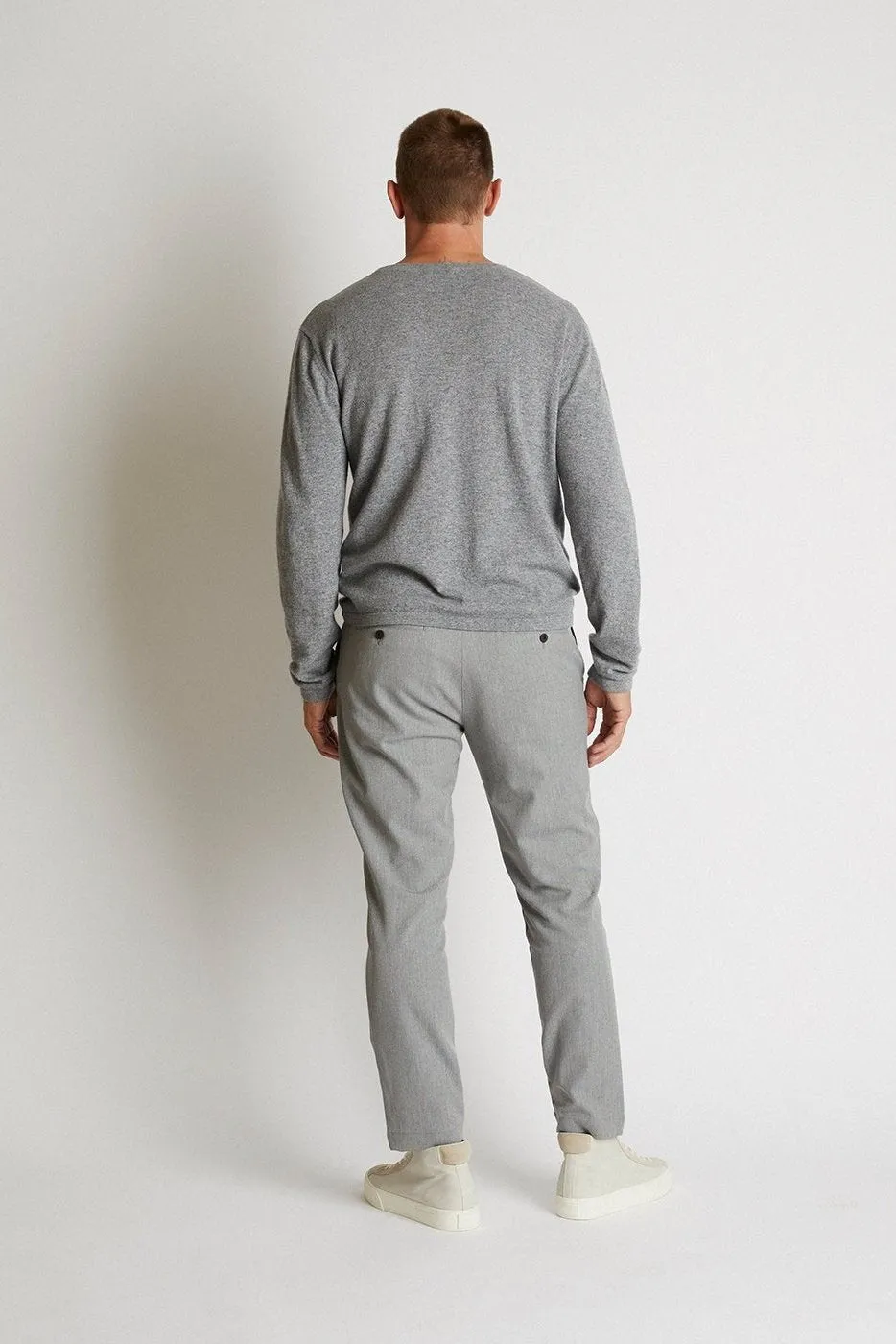   Beryll Tim Cashmere Sweater | Pebble Gray