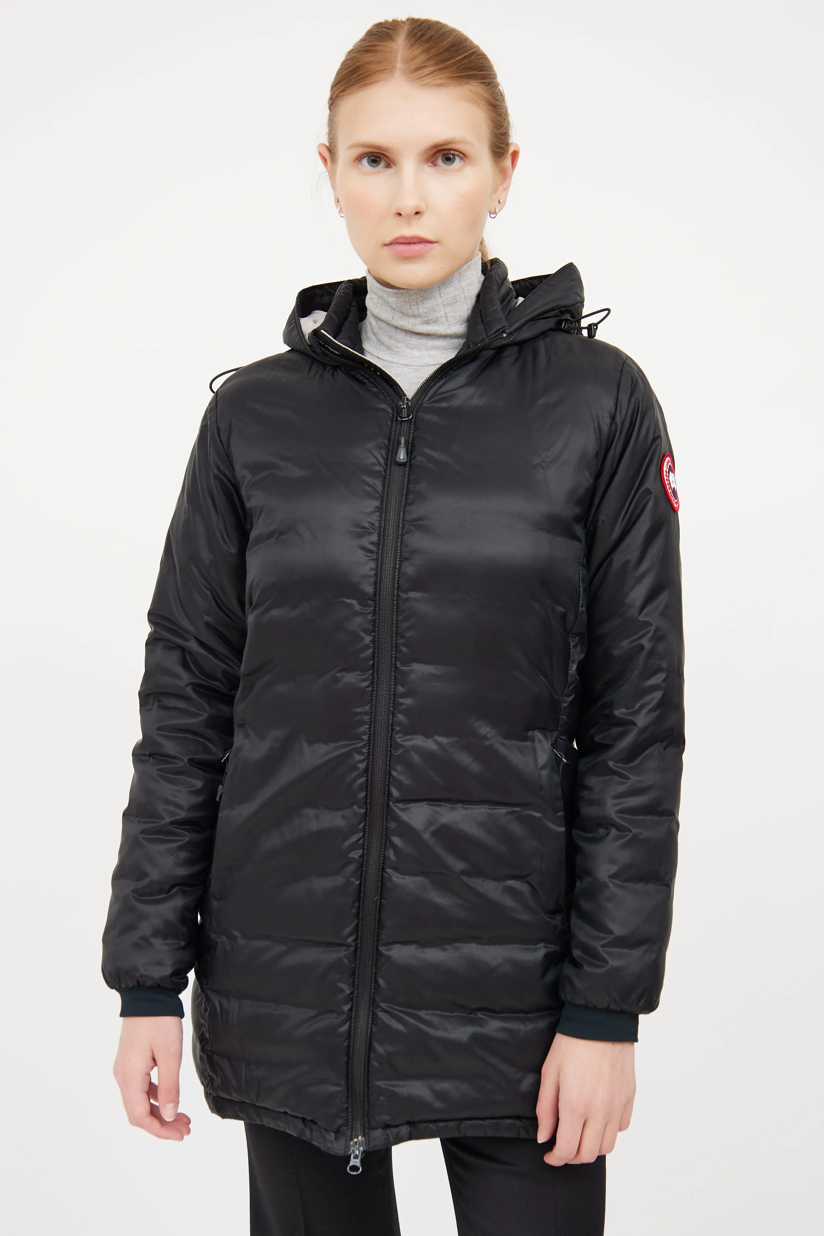 Black Down Camp Jacket