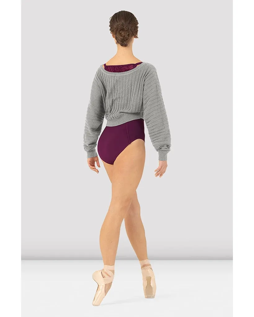 Bloch Everlyn Knitted Cropped Sweater - Z1179 Womens