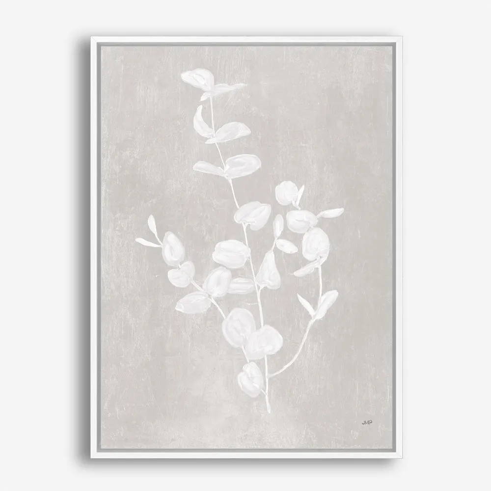 Botanical Study II Neutral Crop Canvas Print