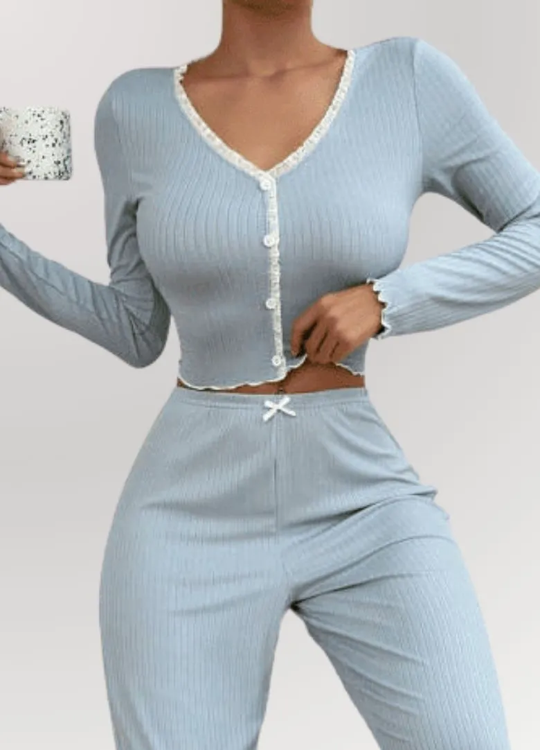 Bow Tie Beauty Pajama Set