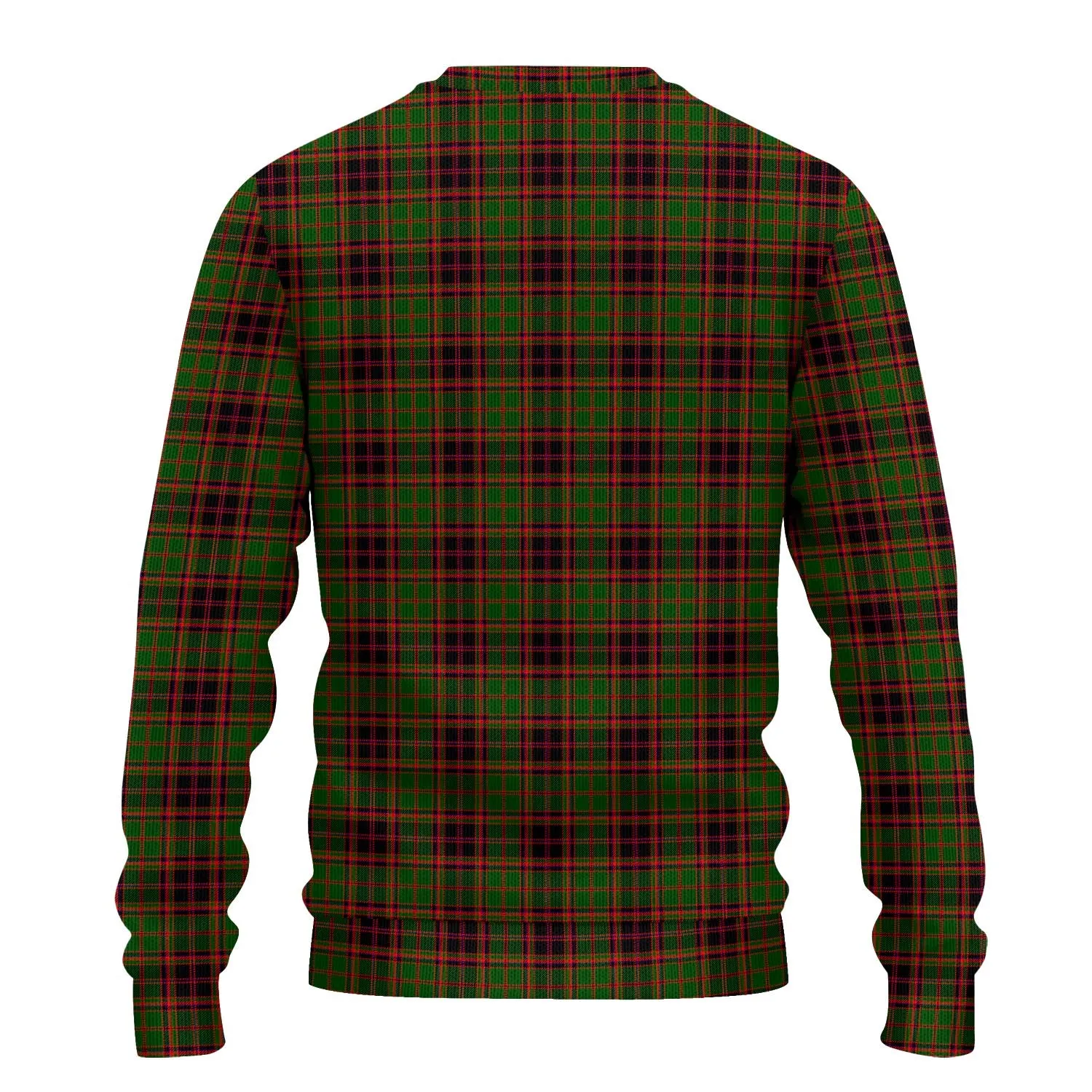 Buchan Tartan Ugly Sweater with Family Crest