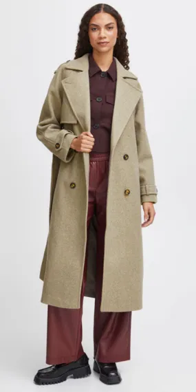 B.Young Trench Overcoat