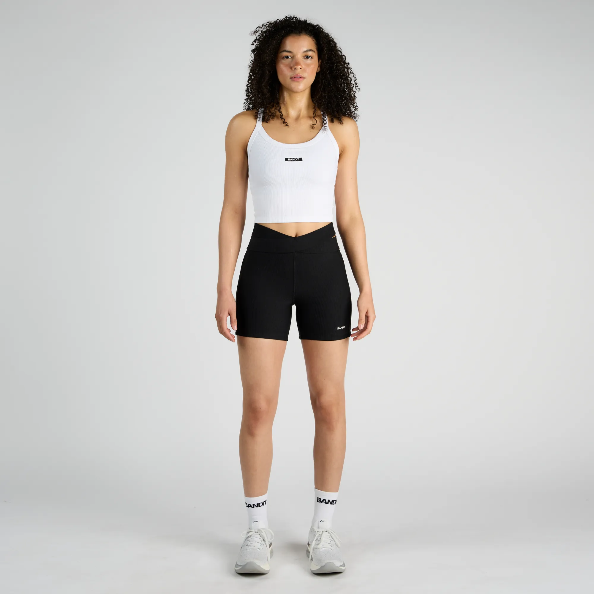 Cadence Scoop Neck Race Crop