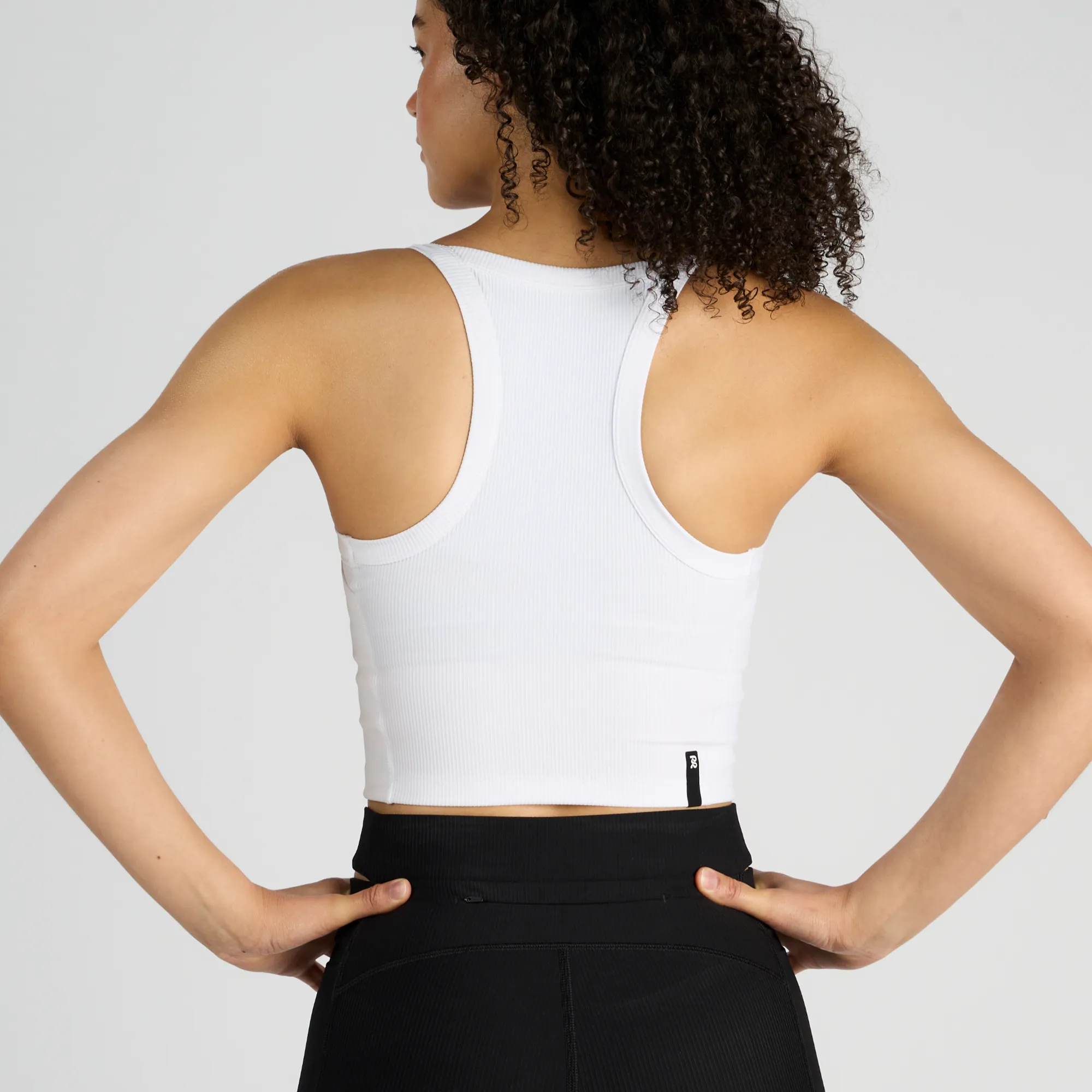 Cadence Scoop Neck Race Crop