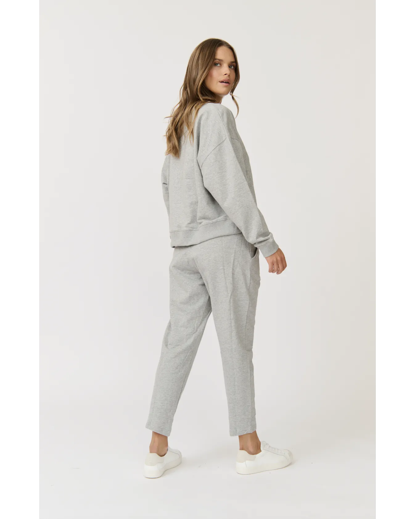 Cartel & Willow Ada Slim Sweater - Mist Marle