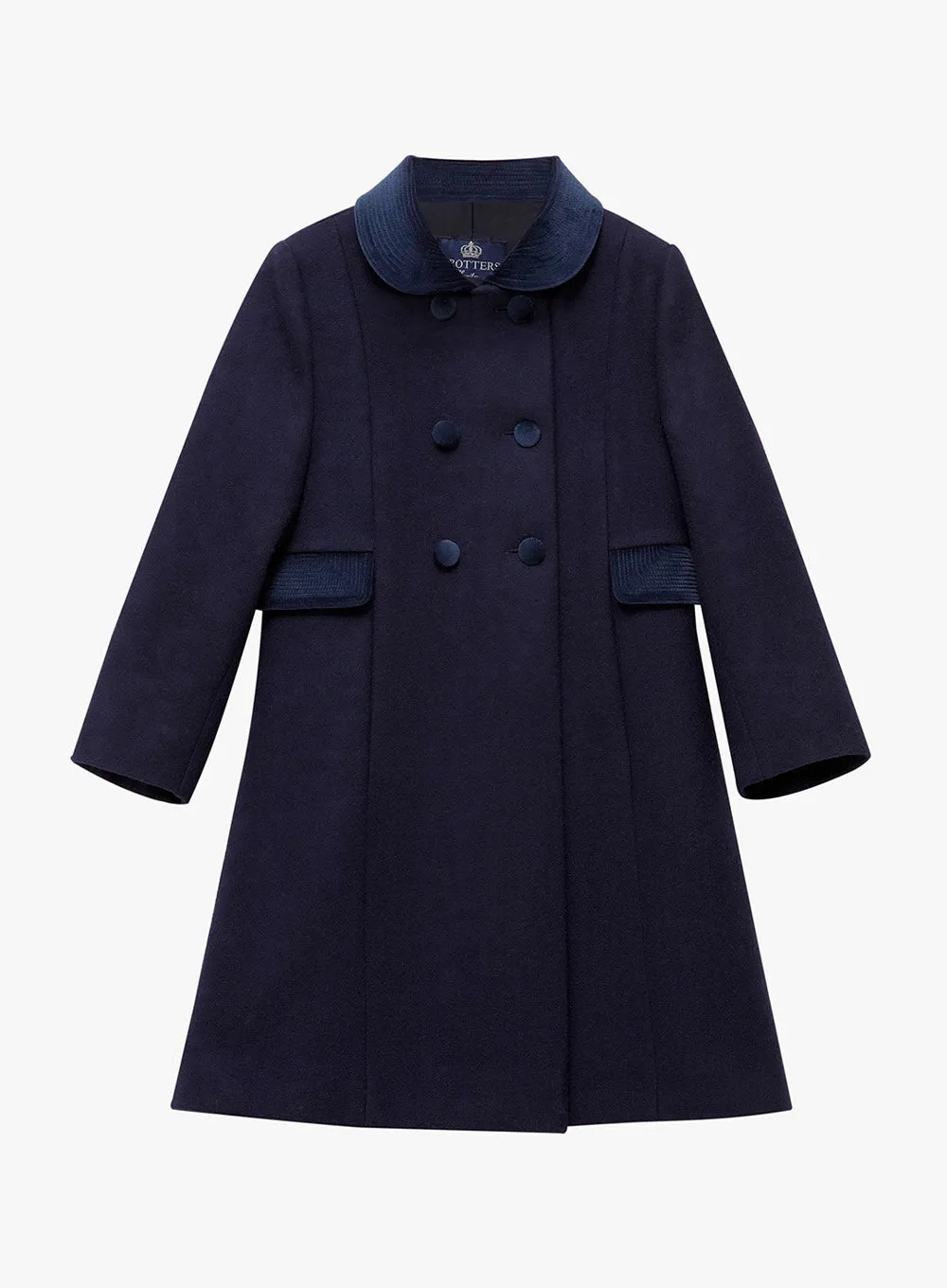 Classic Coat in Navy