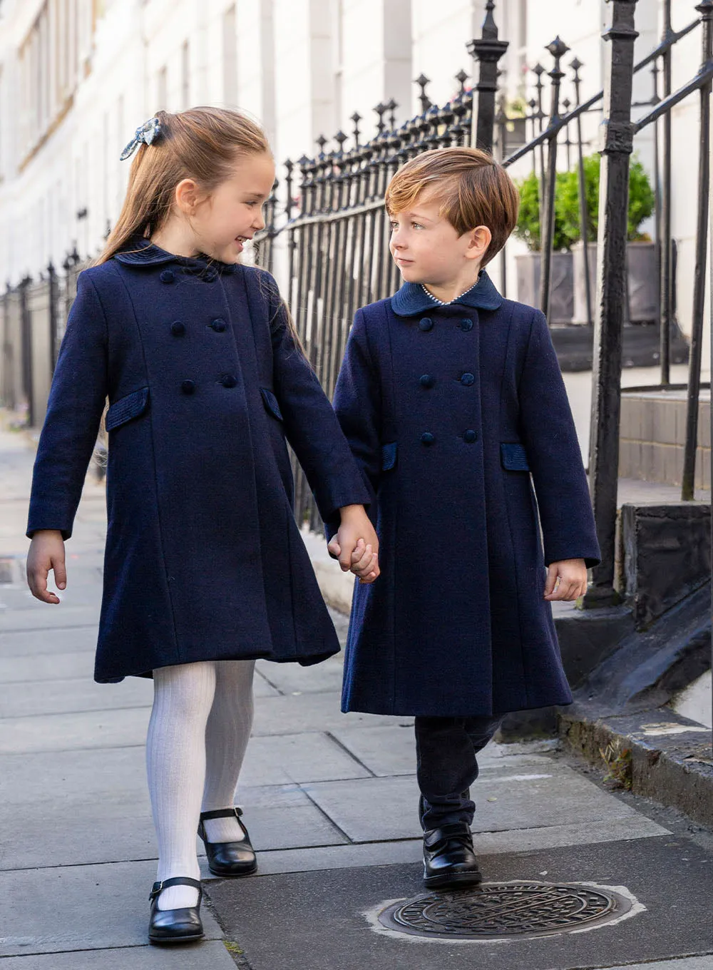 Classic Coat in Navy