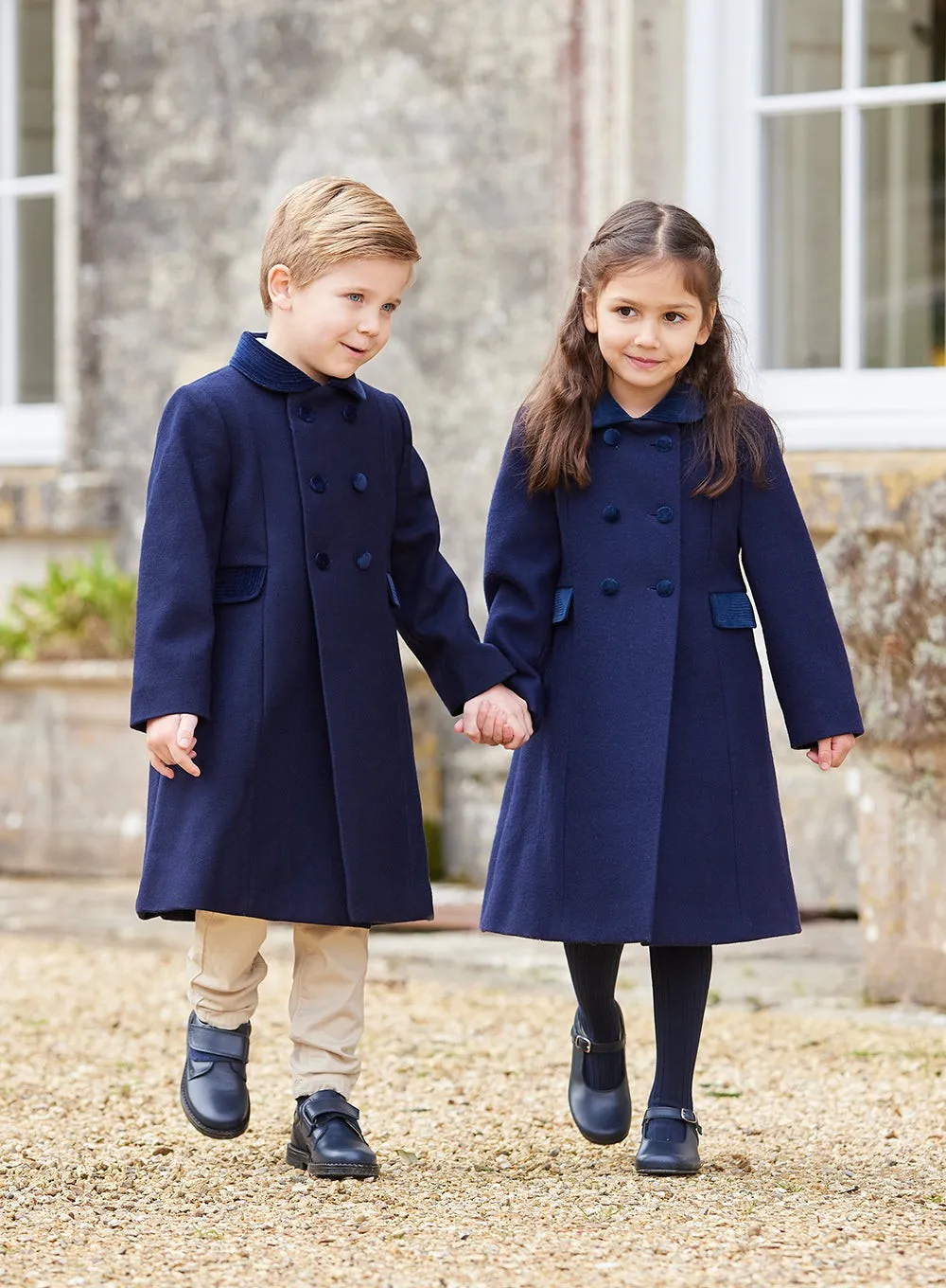 Classic Coat in Navy