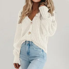 Cozy Button-Up Cardigan