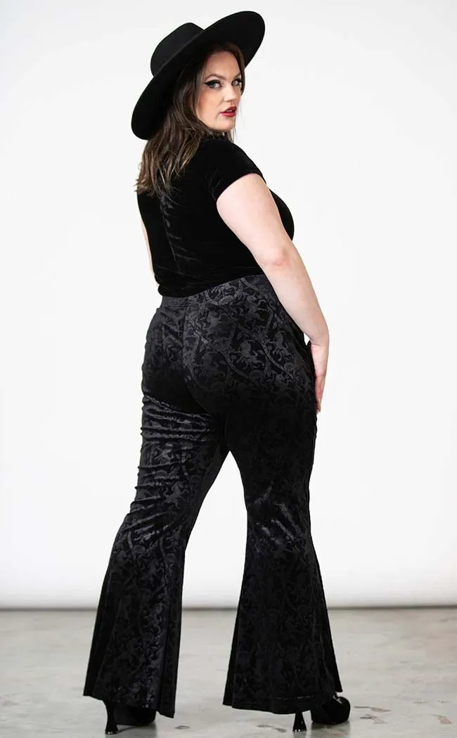 Dark Dynasty Flares | Black [Plus-Size]