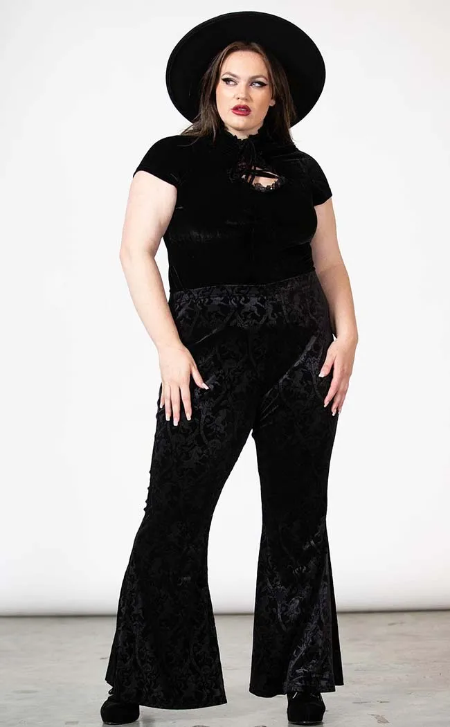 Dark Dynasty Flares | Black [Plus-Size]