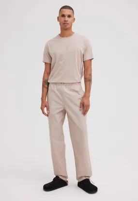 Denman Cotton Pant in Stone Neutral