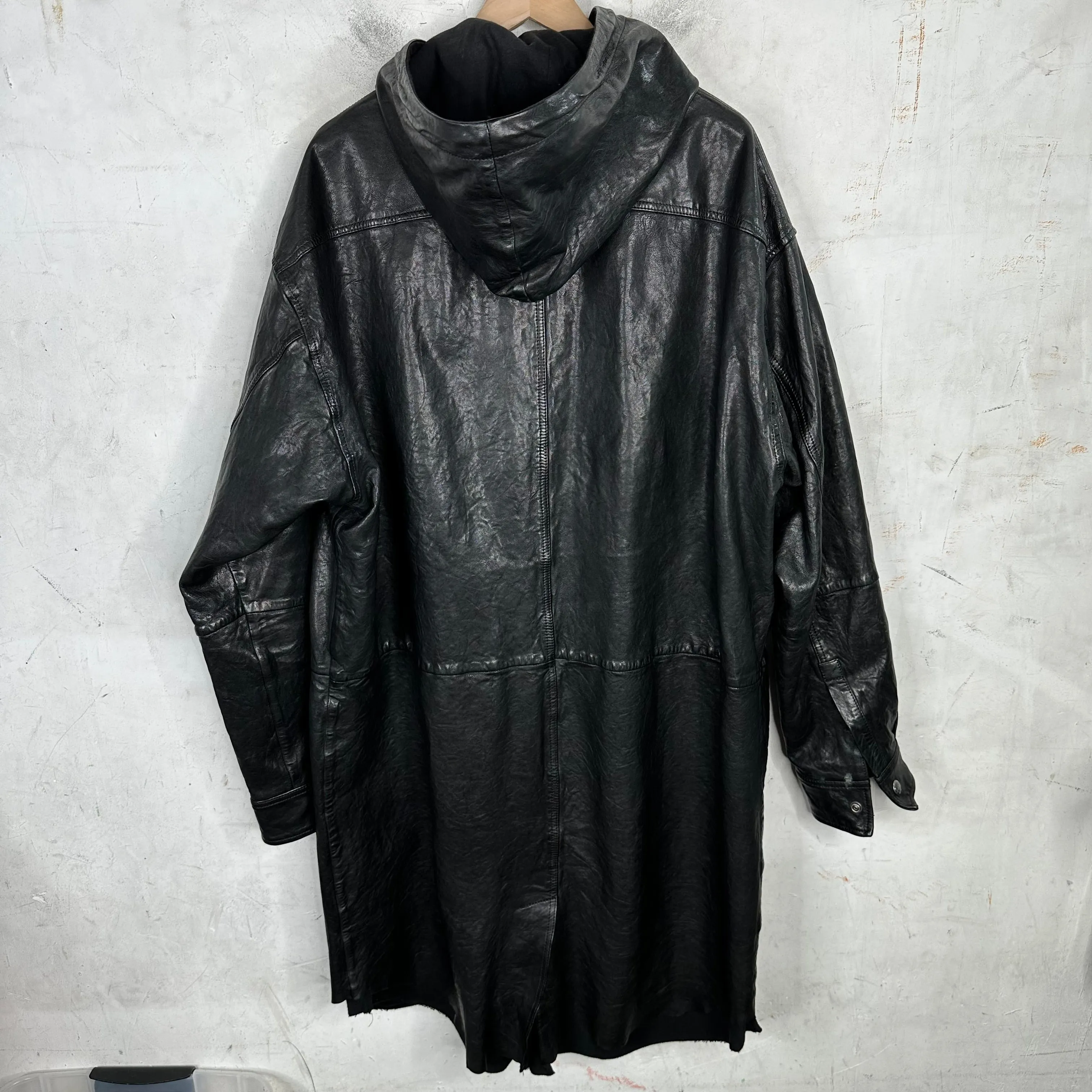 Diesel Full Leather Overcoat