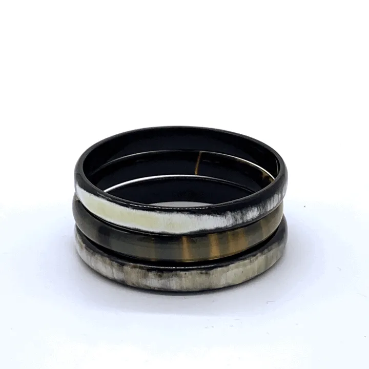 Elegant Ethical Bangle Stack.