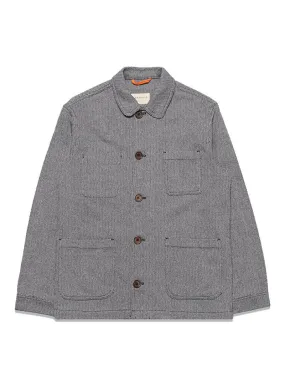 Far Afield Station Jacket Herringbone Navy