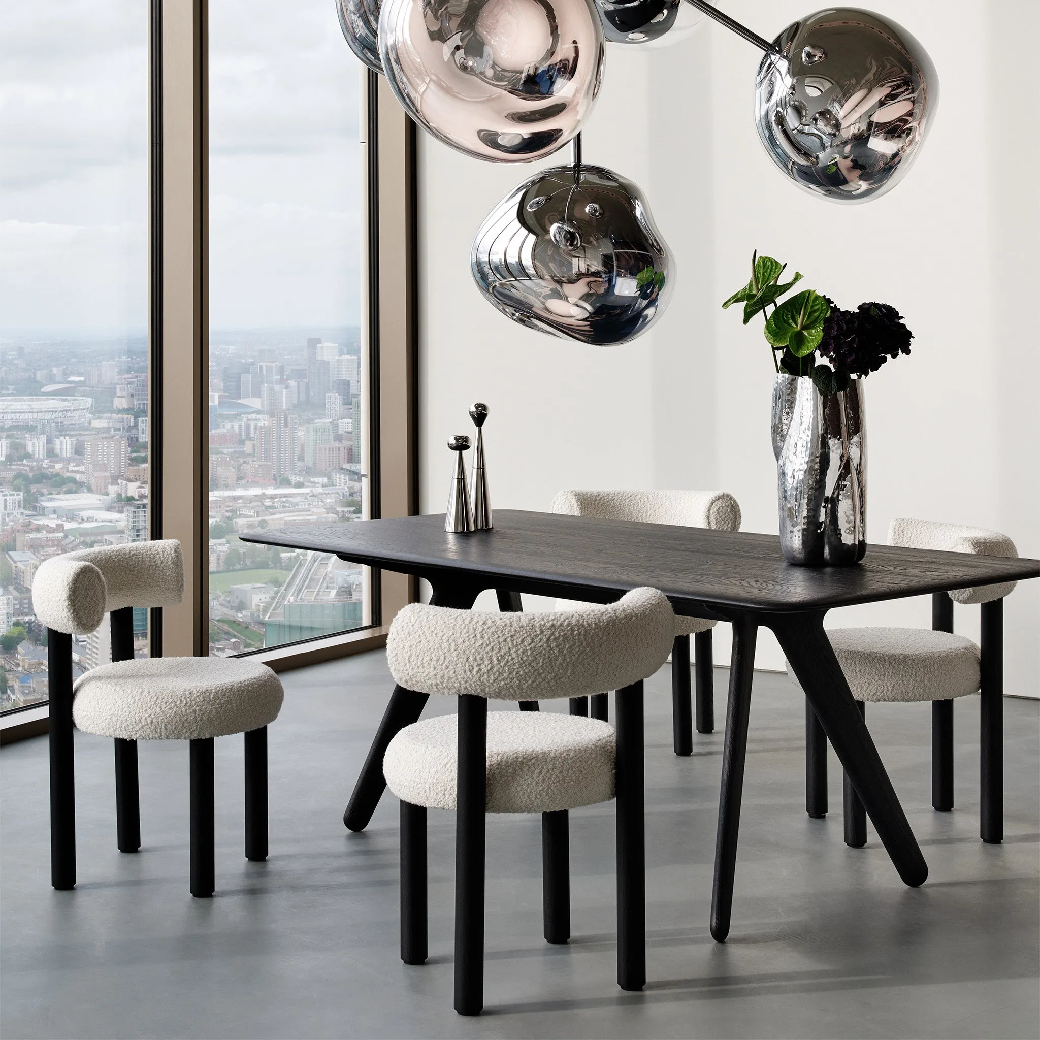 Fat Wood Dining Chair by Tom Dixon