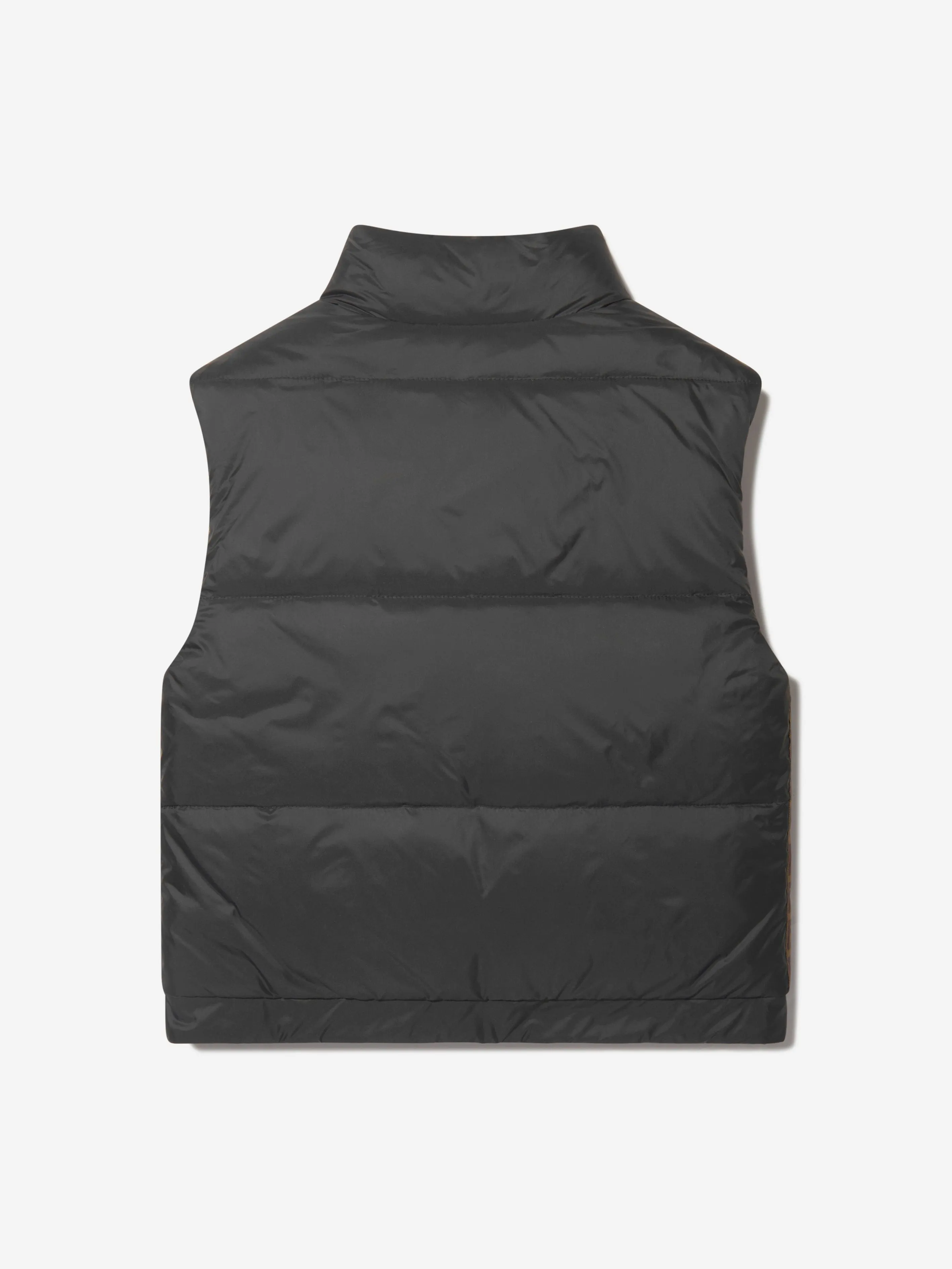 Fendi Kids Down Padded Reversible Gilet