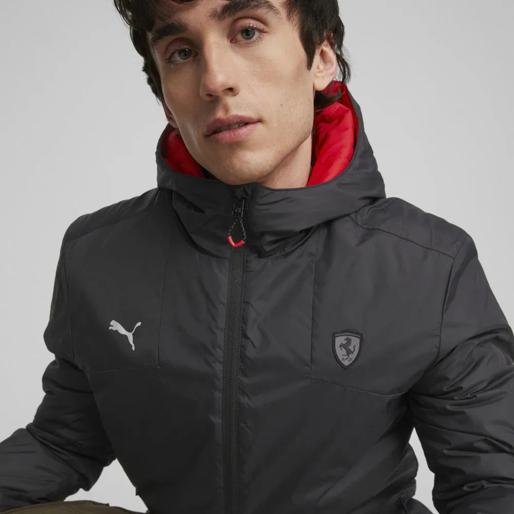 Ferrari padded jacket, Puma, Revisible, black