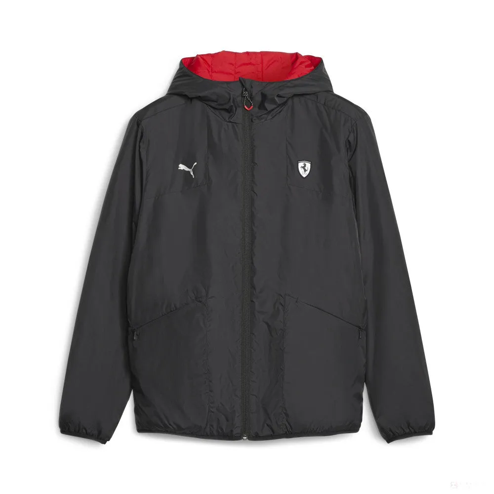 Ferrari padded jacket, Puma, Revisible, black