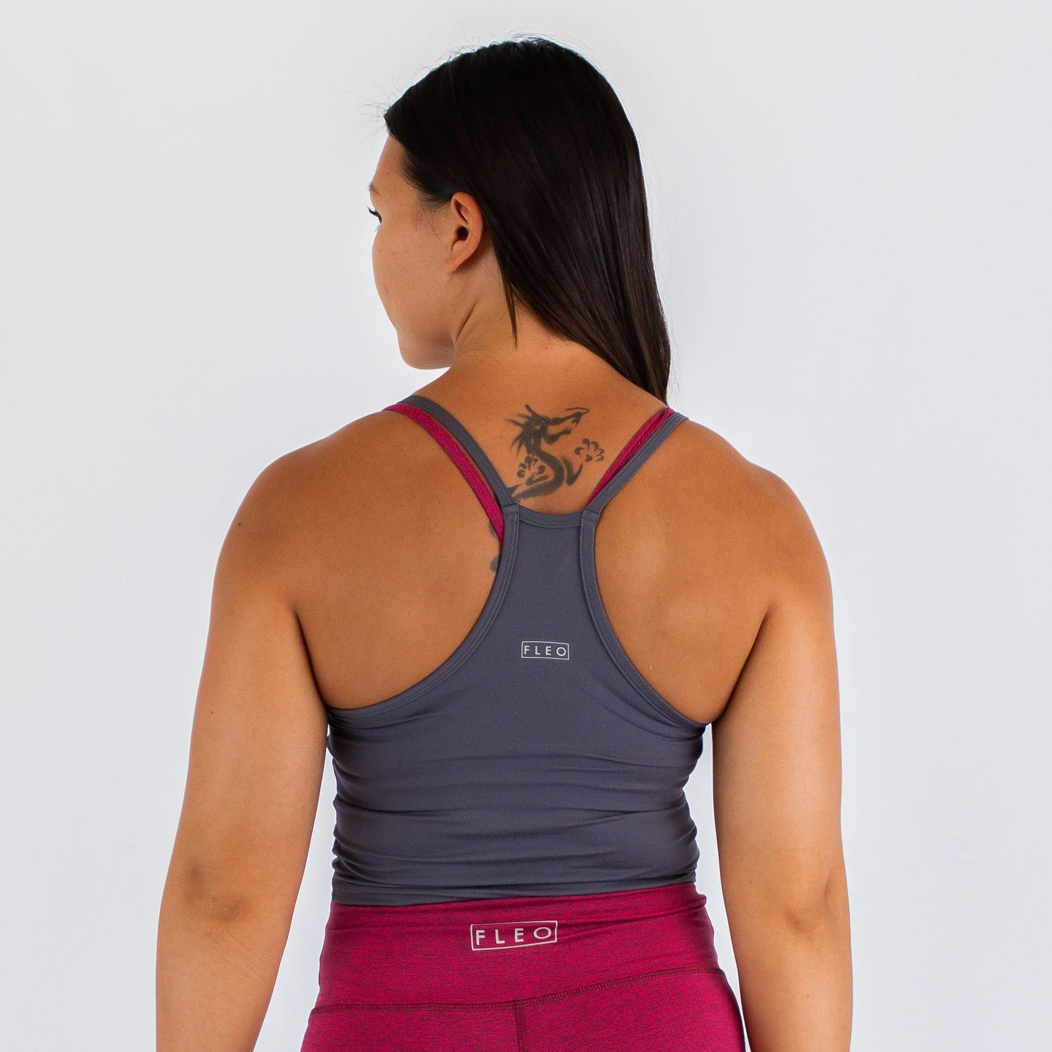 FLEO Switch Up Crop Tank - Periscope