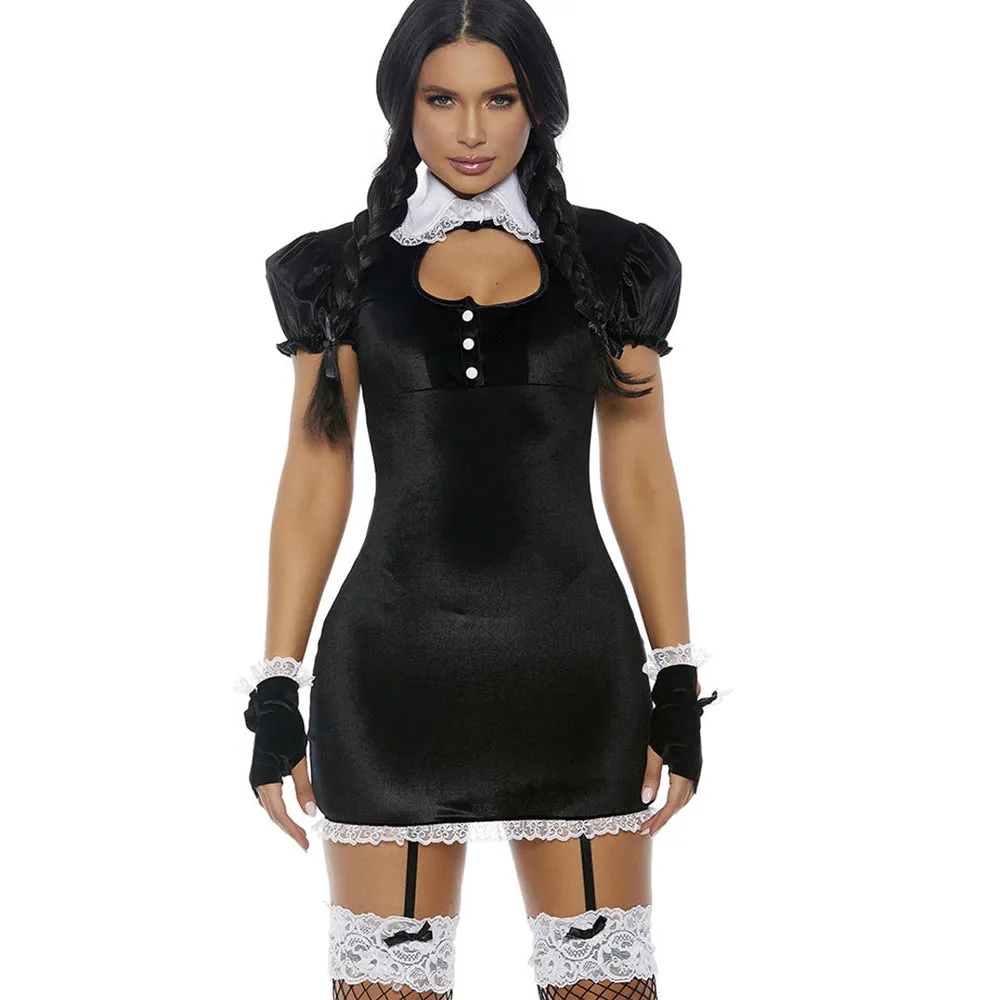 Forplay Woman Crush Wednesday Sexy Velvet & Lace Costume