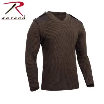 G.I. Style Acrylic V-Neck Sweater