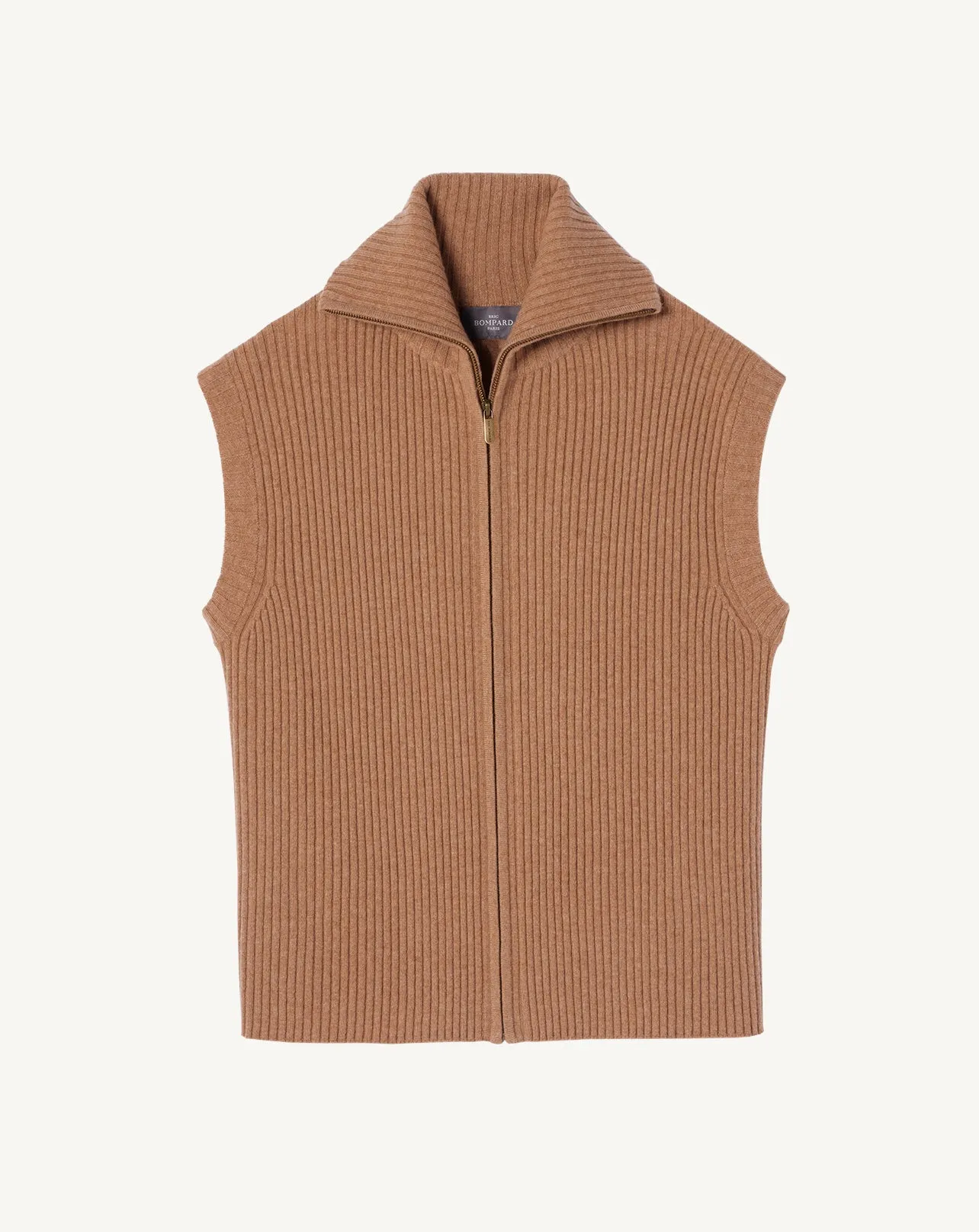 Gilet zippé sans manches