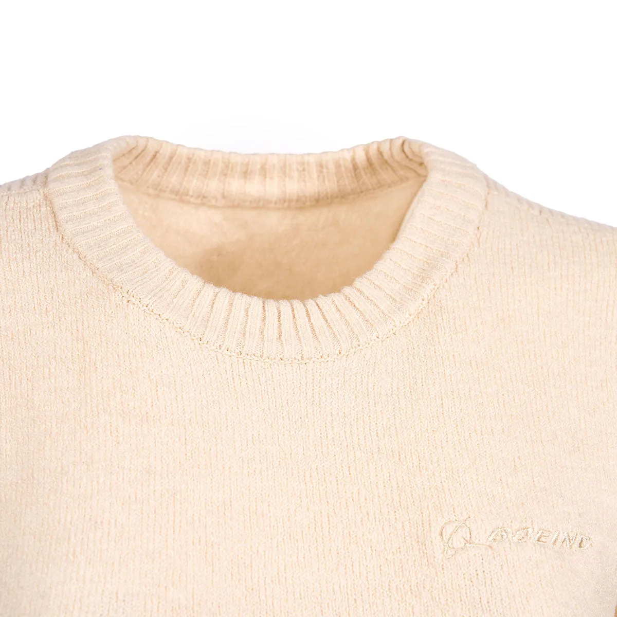 Glyder Boeing Women's Elevated Knitted Crewneck Sweater